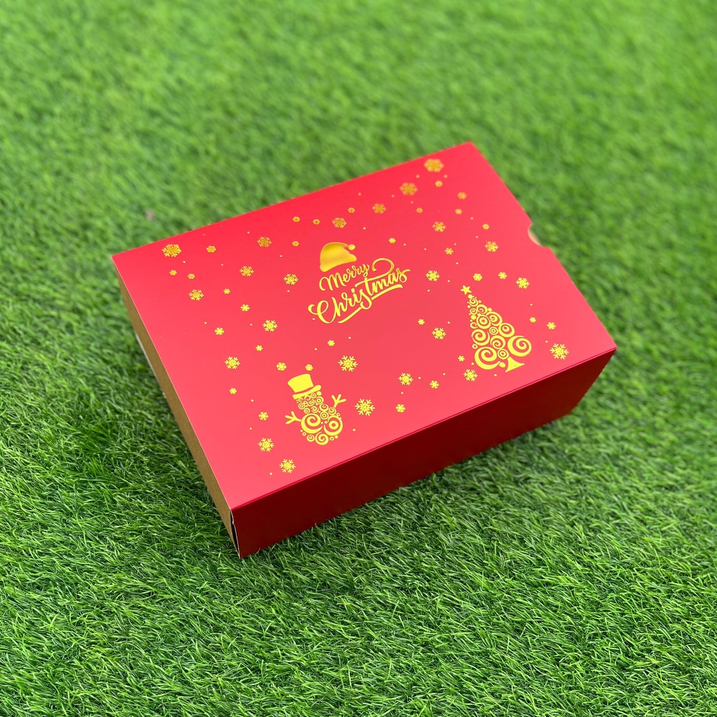 9 X 6 X 3.25 CHRISTMAS (G) (25) SLIDE BOX