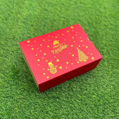 9 X 6 X 3.25 CHRISTMAS (G) (25) SLIDE BOX