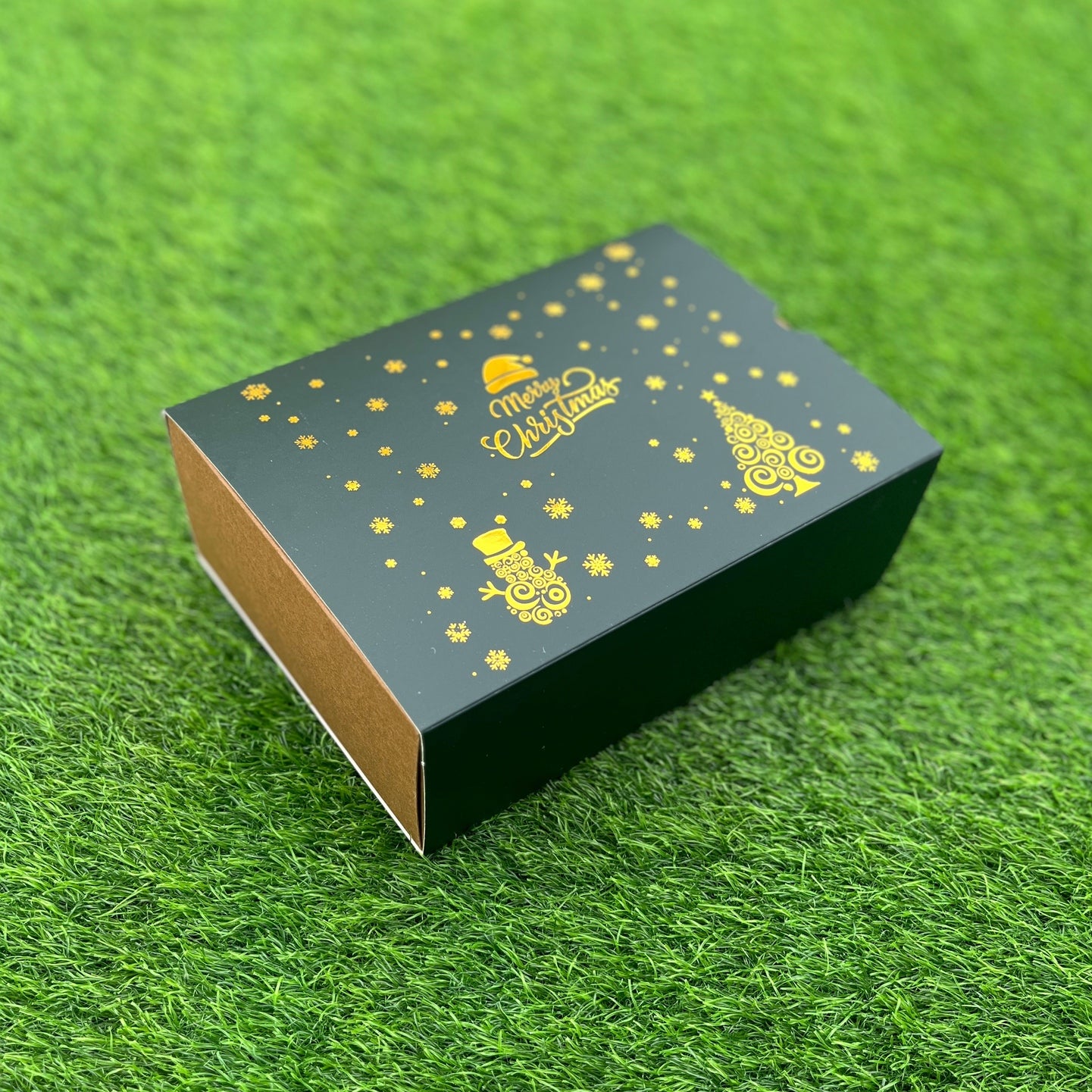 9 X 6 X 3.25 CHRISTMAS (G) (25) SLIDE BOX