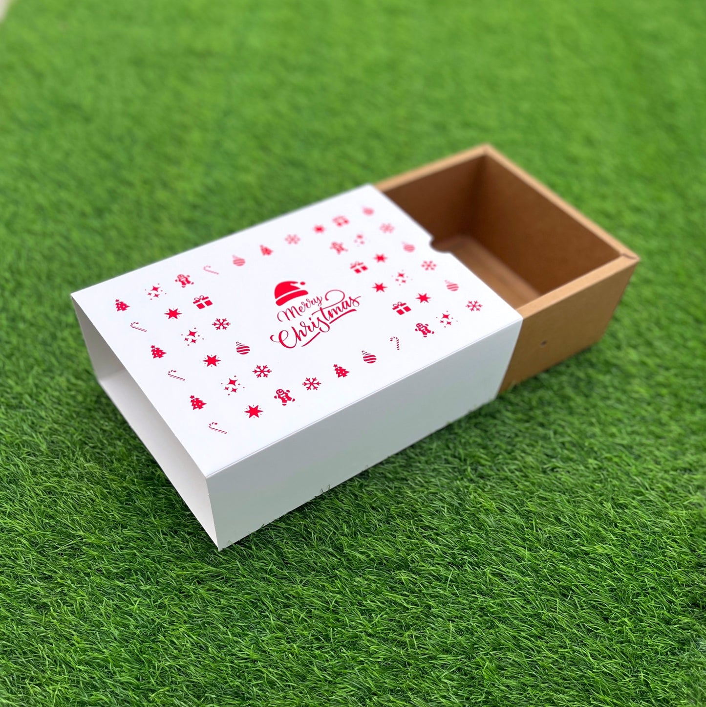 9 X 6 X 3.25 CHRISTMAS (25) (SC) SLIDE BOX