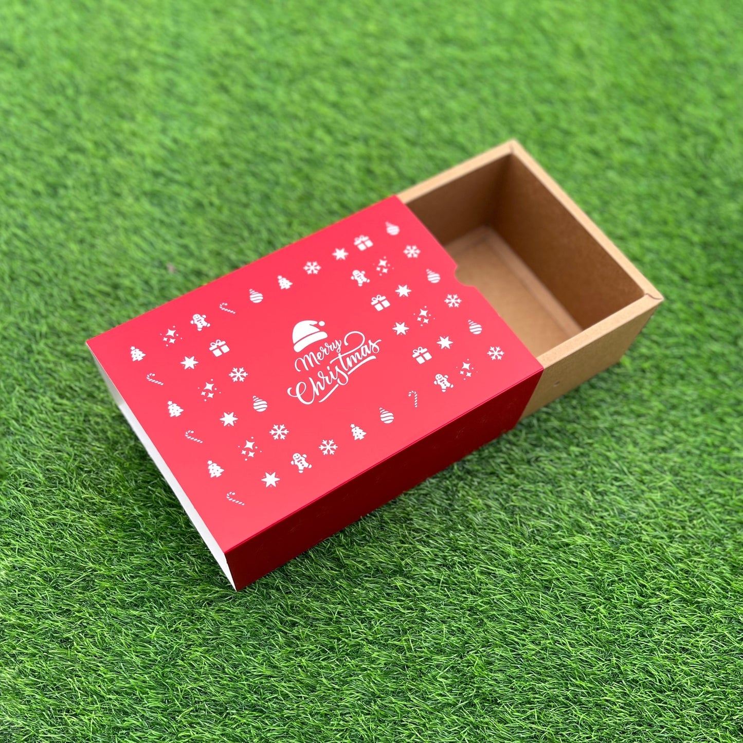 9 X 6 X 3.25 CHRISTMAS (25) (SC) SLIDE BOX