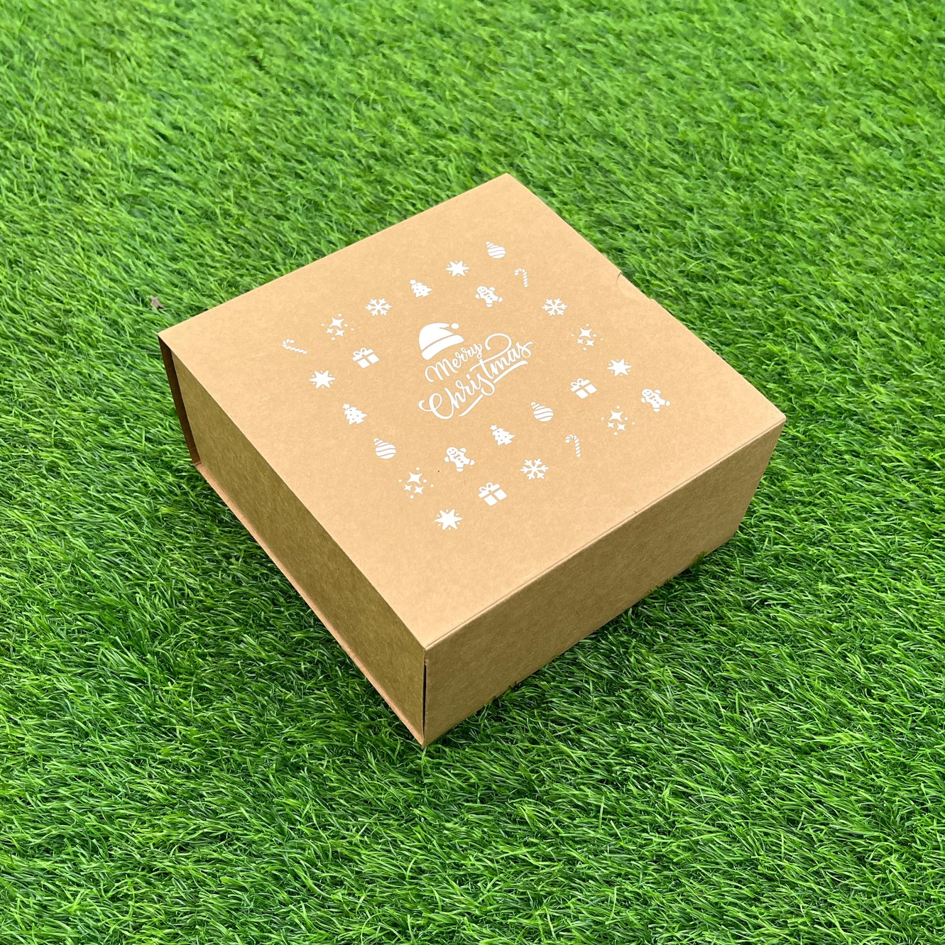 6 X 6 X 3.25 CHRISTMAS (25) (SC) SLIDE BOX