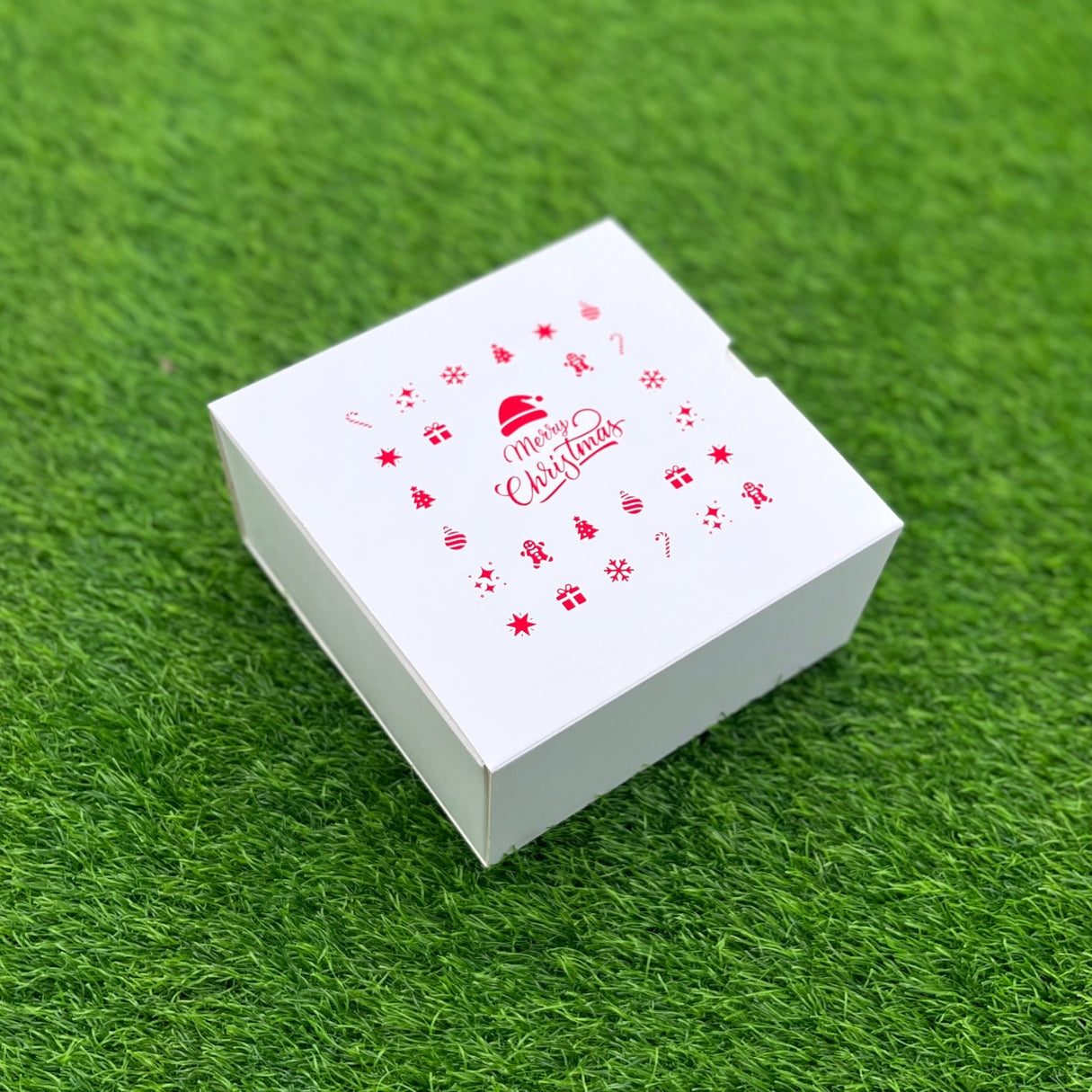 6 X 6 X 3.25 CHRISTMAS (25) (SC) SLIDE BOX