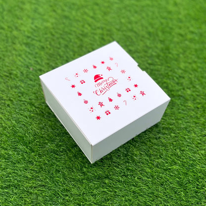 6 X 6 X 3.25 CHRISTMAS (25) (SC) SLIDE BOX