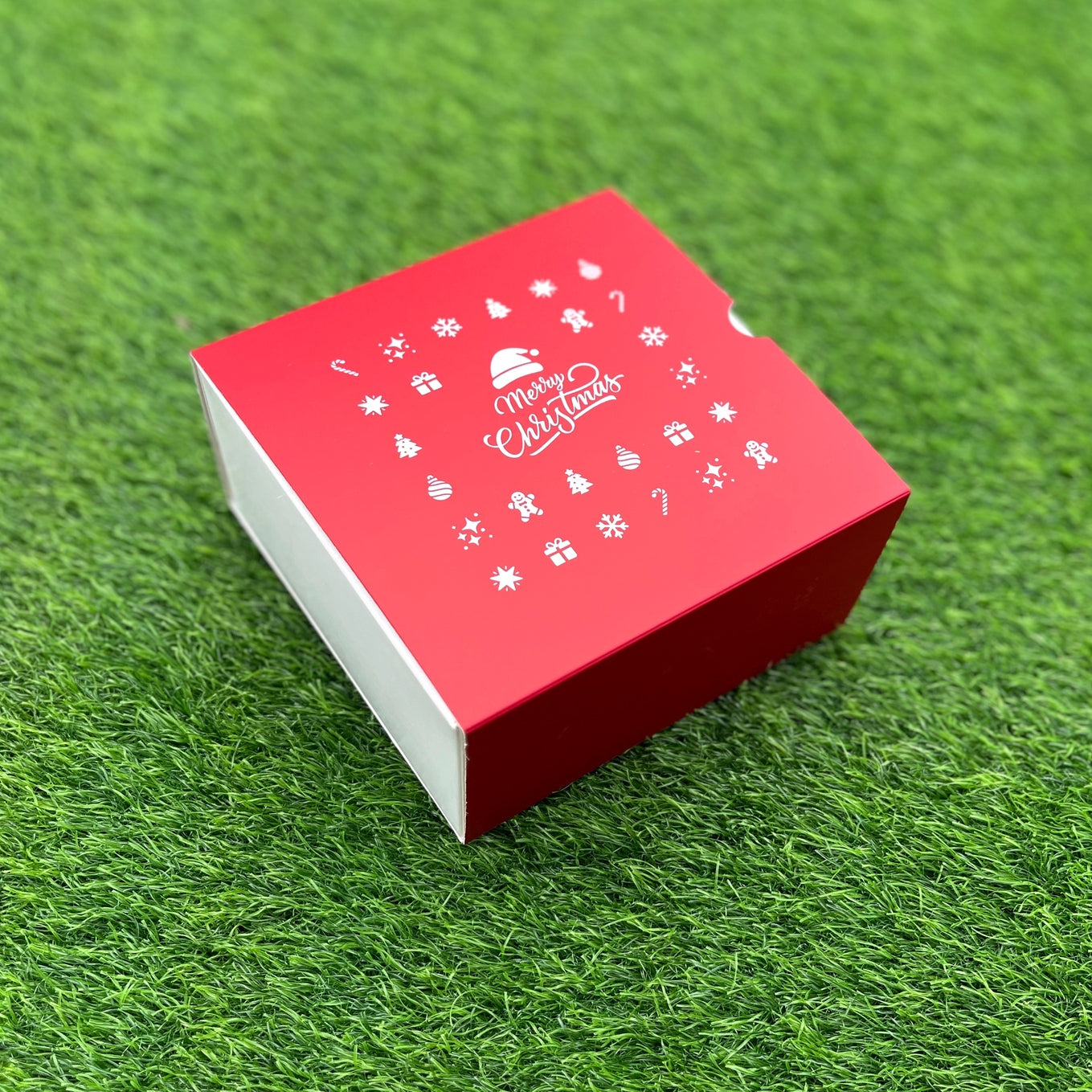 6 X 6 X 3.25 CHRISTMAS (25) (SC) SLIDE BOX