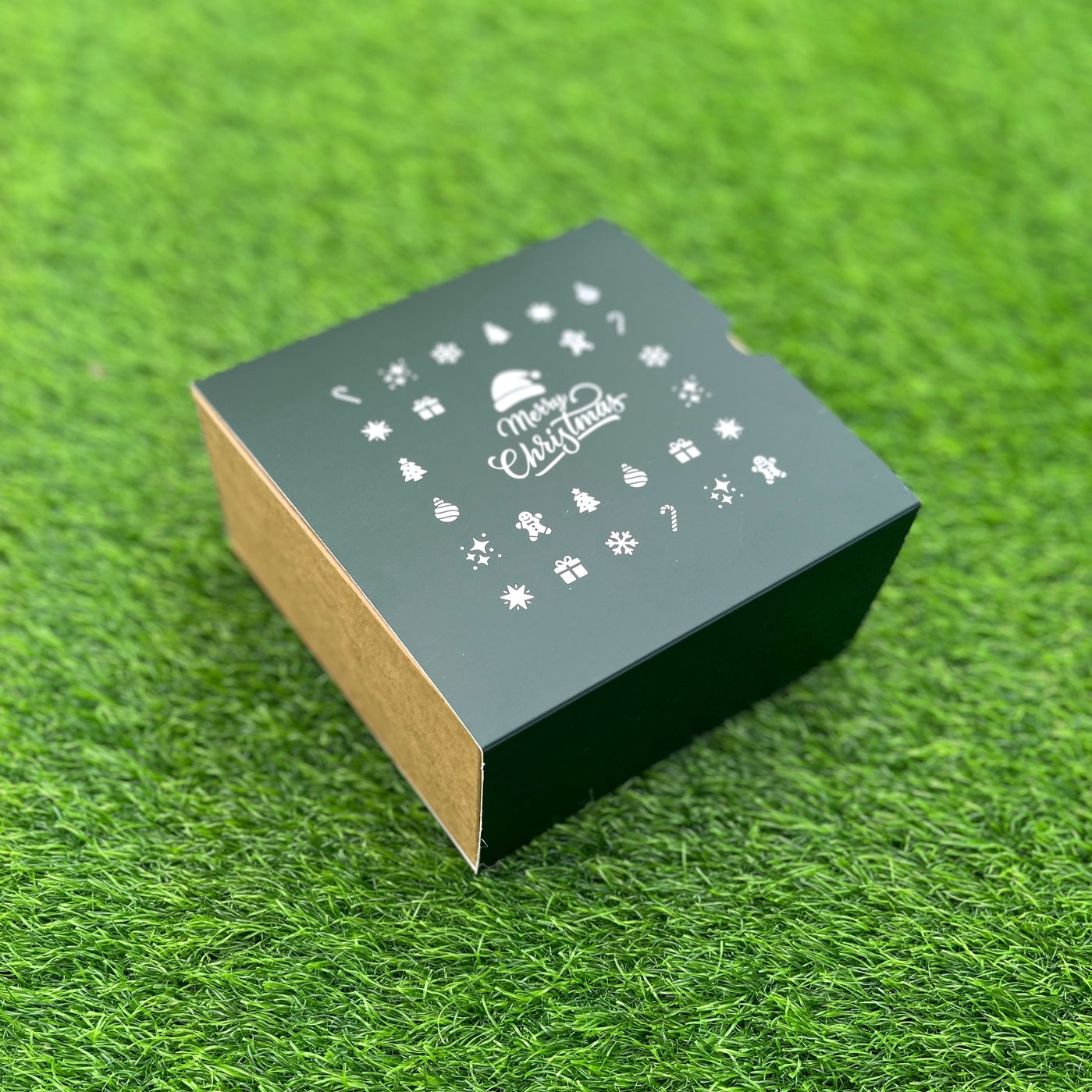 6 X 6 X 3.25 CHRISTMAS (25) (SC) SLIDE BOX