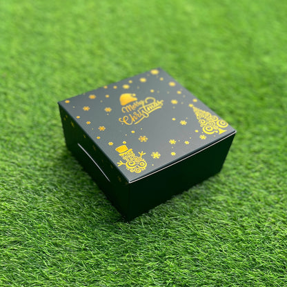 6 X 6 X 3 CHRISTMAS (25) (G) BOX | HALF KG PLUM CAKE BOX