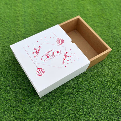 9 X 9 X 3.25 CHRISTMAS (25) (SC) SLIDE BOX