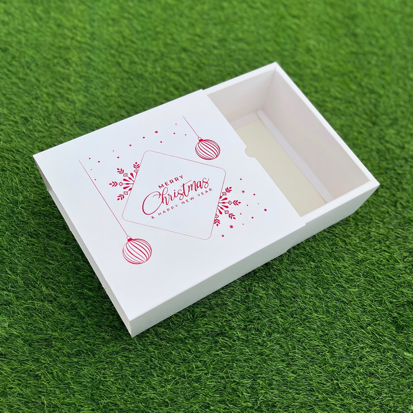 9 X 9 X 3.25 CHRISTMAS (25) (SC) SLIDE BOX