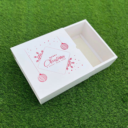 9 X 9 X 3.25 CHRISTMAS (25) (SC) SLIDE BOX