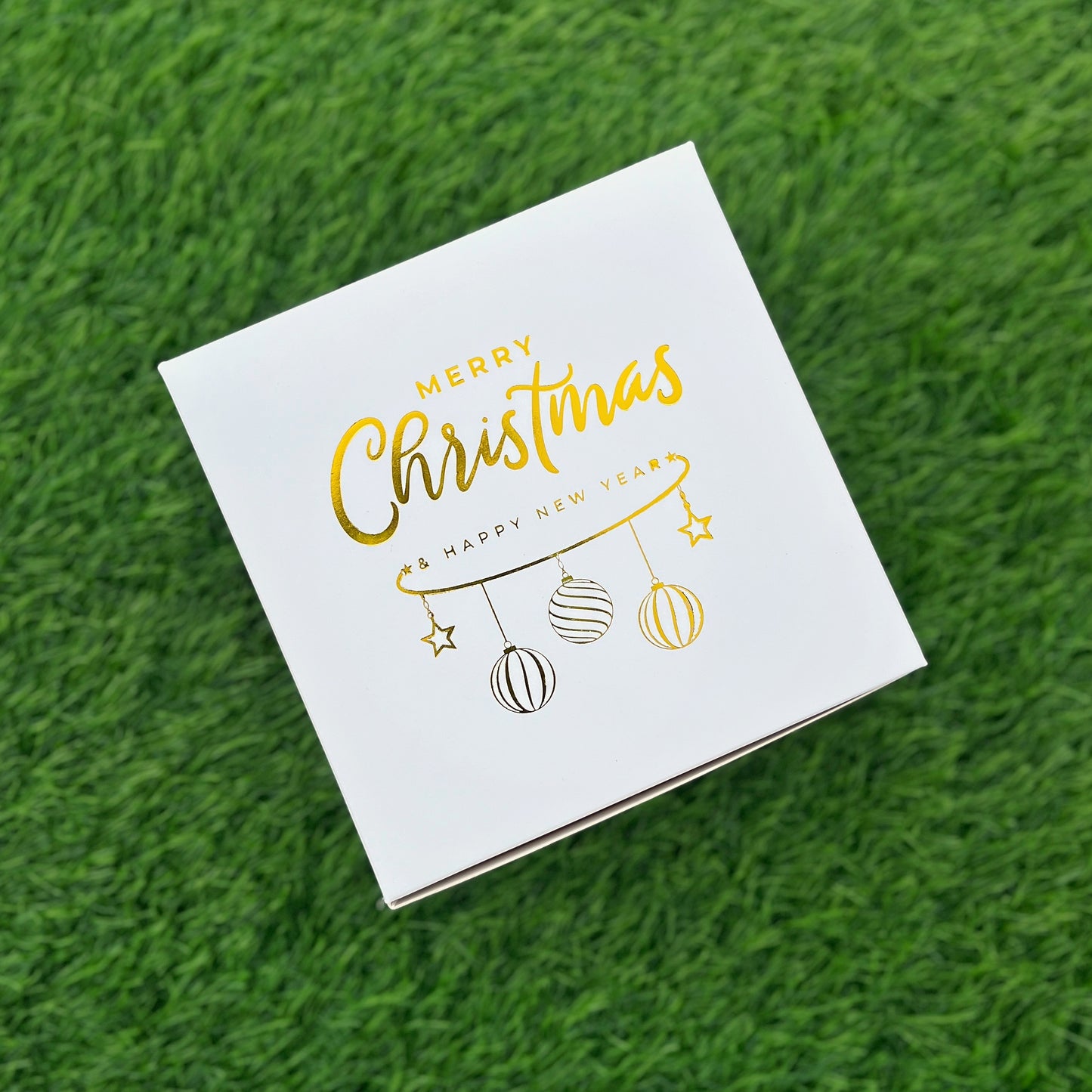 6 X 6 X 3 CHRISTMAS (24) (G) BOX | HALF KG PLUM CAKE BOX