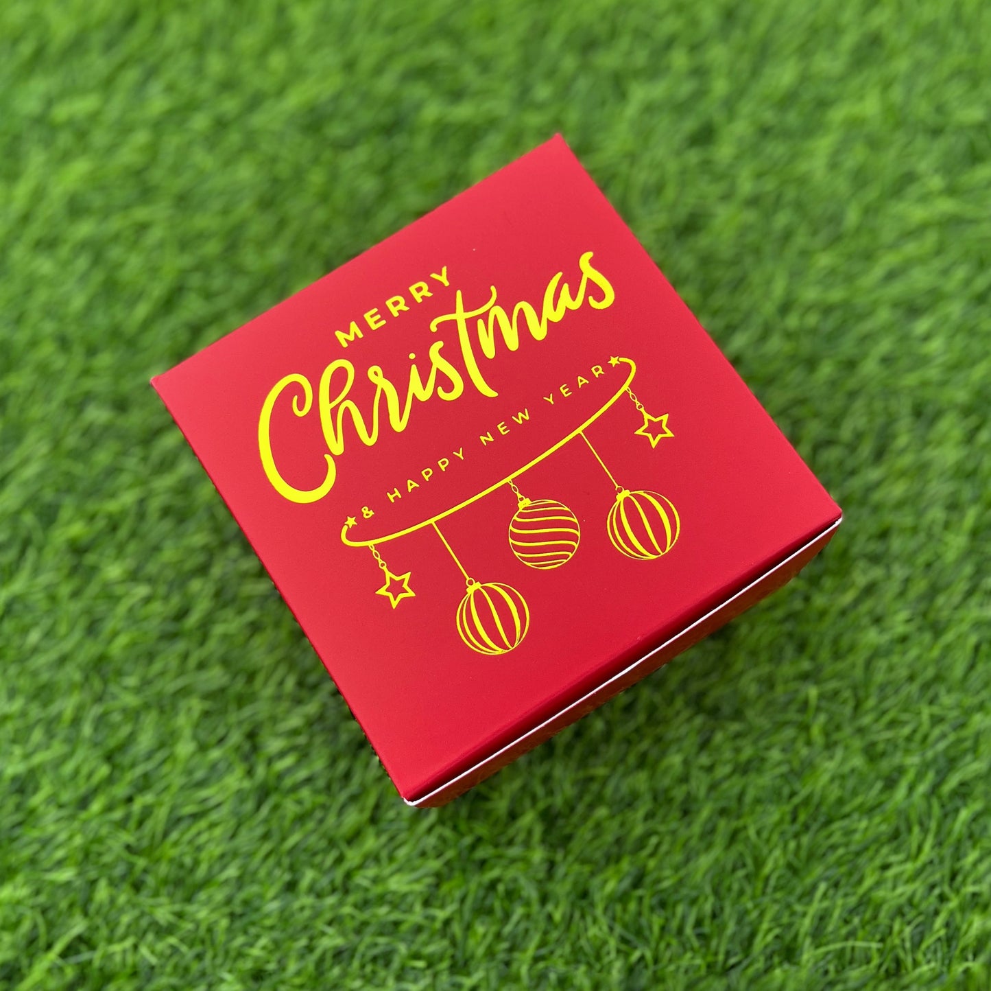 5 X 5 X 3 CHRISTMAS (24) (G) BOX | QUARTER KG PLUM CAKE BOX