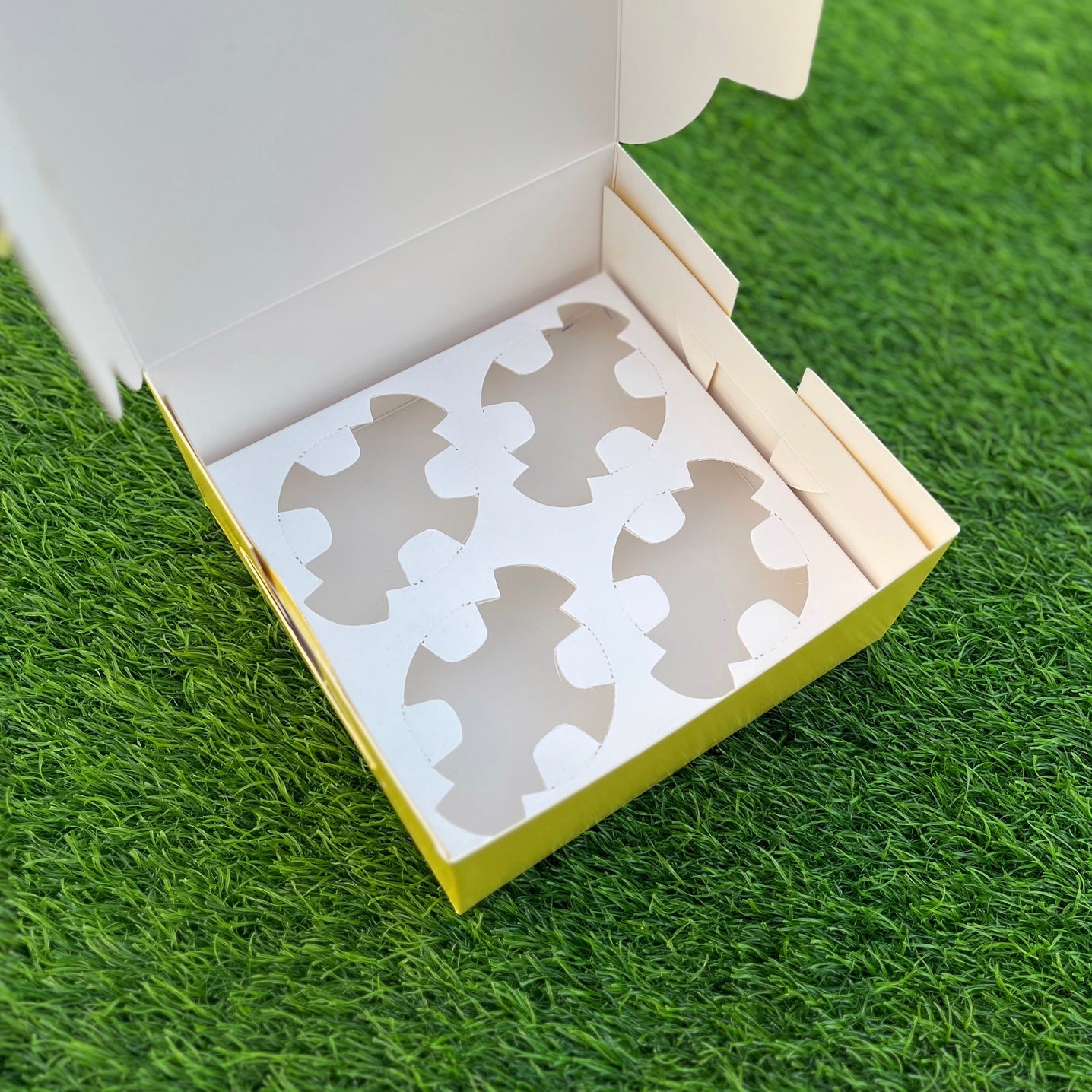 4 PC CUPCAKE BOX