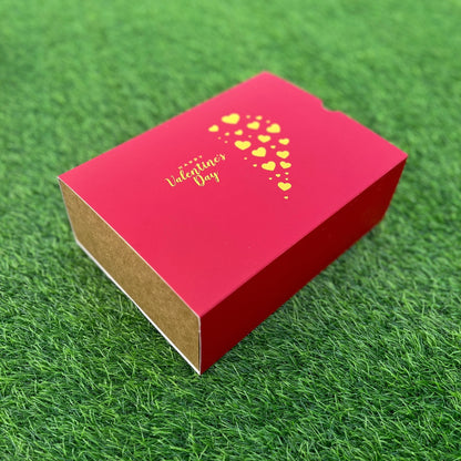 9 X 6 X 3.25 VALENTINE'S (25) (G) SLIDE BOX