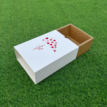 9 X 6 X 3.25 VALENTINE'S (25) SLIDE BOX