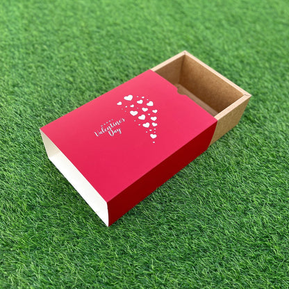 9 X 6 X 3.25 VALENTINE'S (25) SLIDE BOX