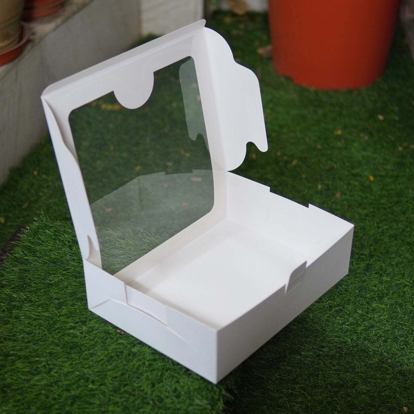 12 X 9 X 3.5 RECTANGLE CAKE WINDOW BOX