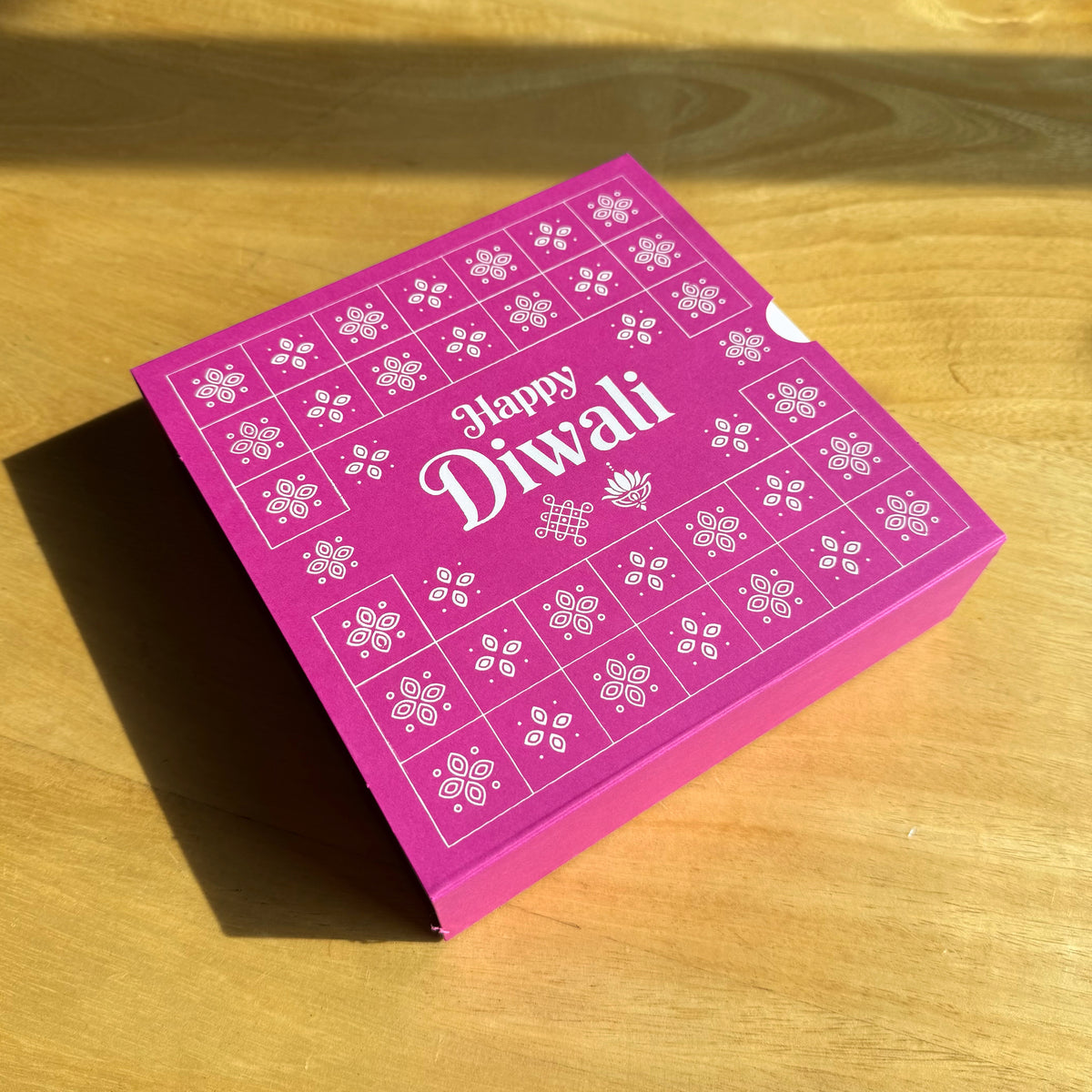 6 X 6 X 2 DIWALI 26 (SC) SLIDE BOX