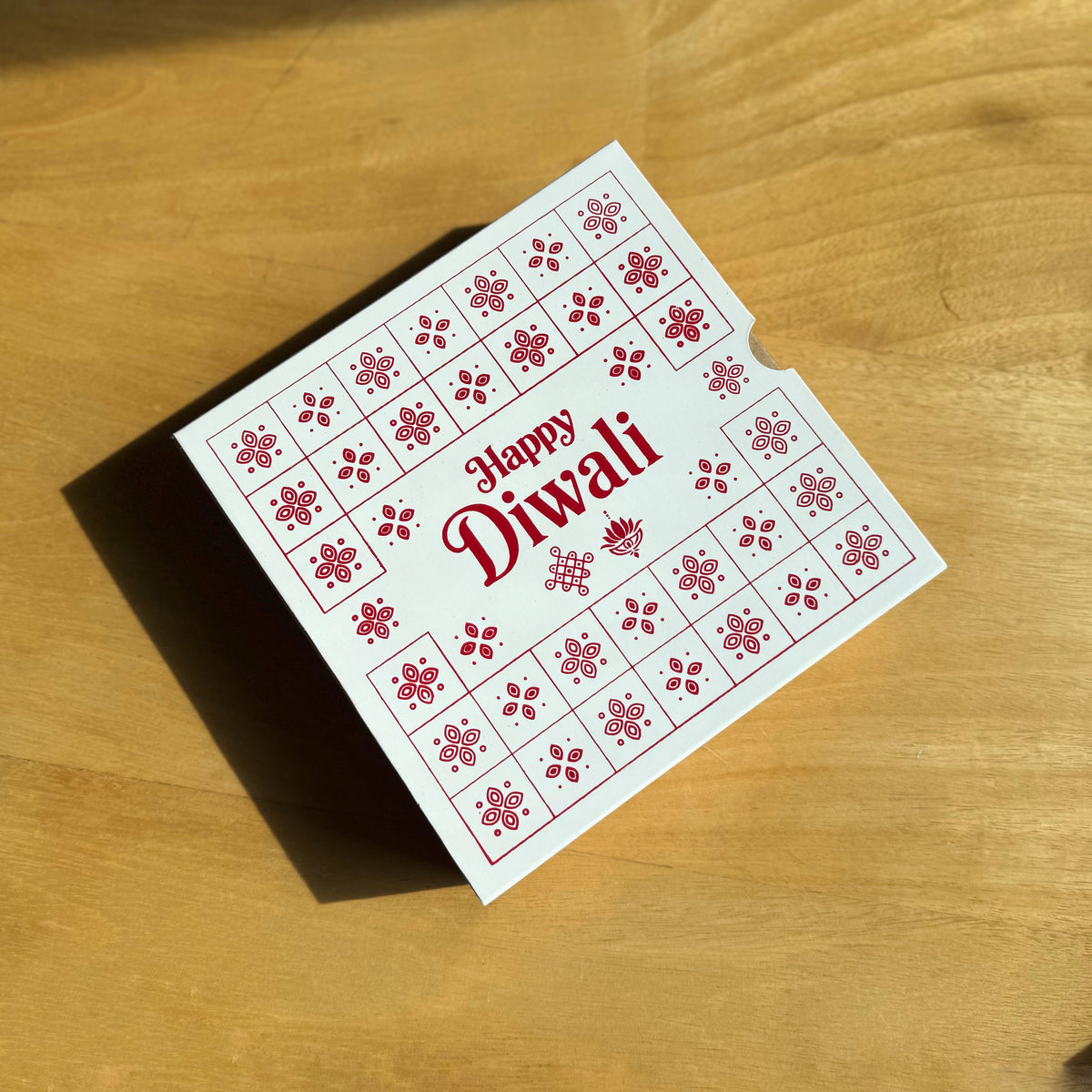 6 X 6 X 2 DIWALI 26 (SC) SLIDE BOX