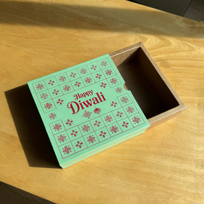 6 X 6 X 2 DIWALI 26 (SC) SLIDE BOX