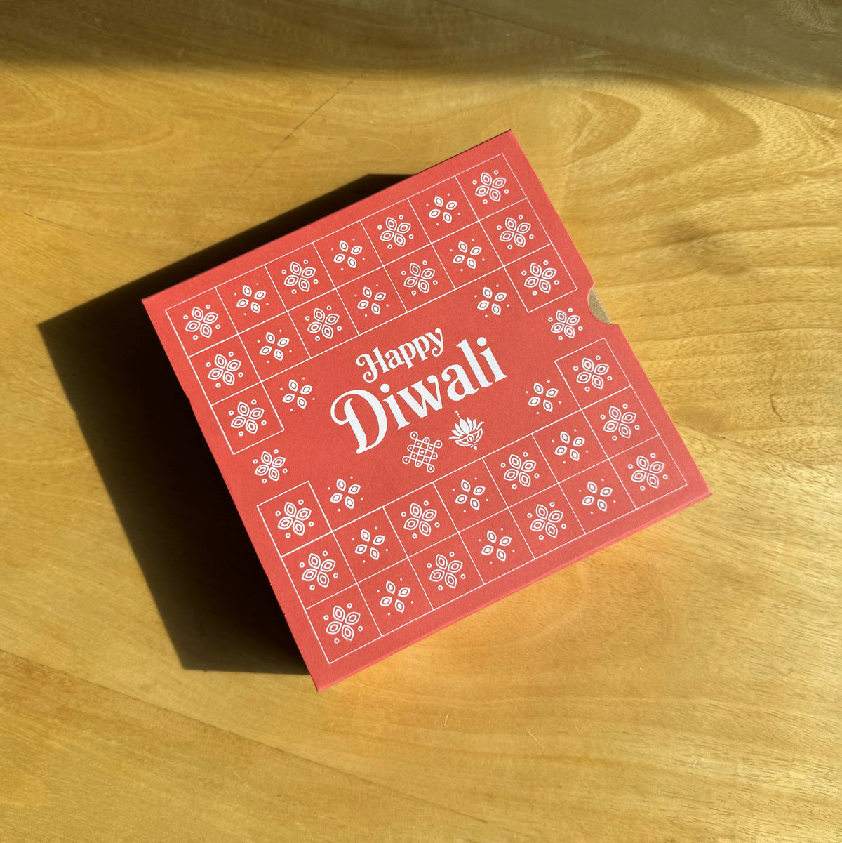6 X 6 X 2 DIWALI 26 (SC) SLIDE BOX