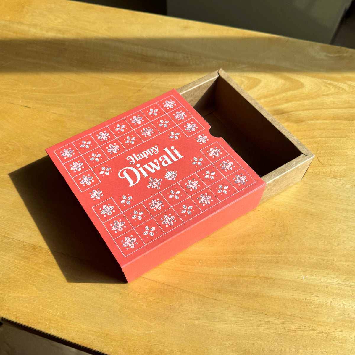 6 X 6 X 2 DIWALI 26 (SC) SLIDE BOX