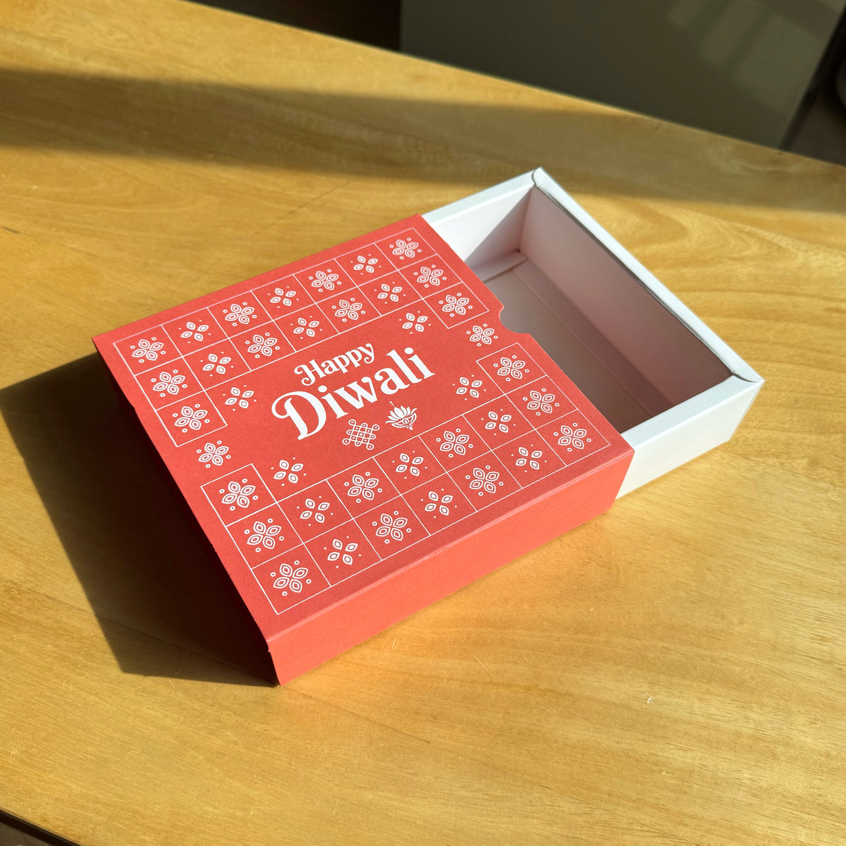 6 X 6 X 2 DIWALI 26 (SC) SLIDE BOX