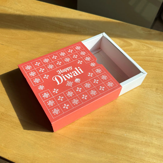 6 X 6 X 2 DIWALI 26 (SC) SLIDE BOX