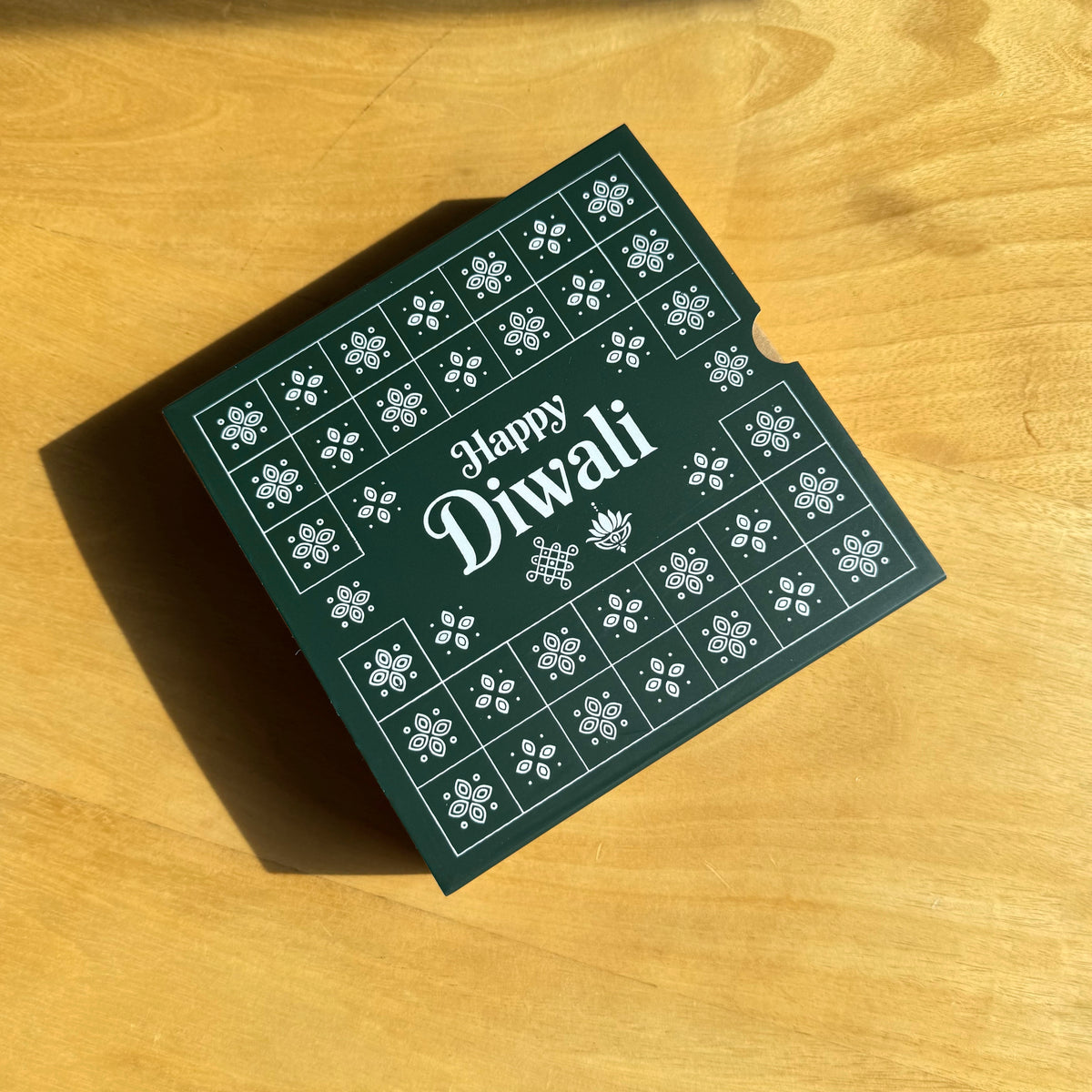 6 X 6 X 2 DIWALI 26 (SC) SLIDE BOX