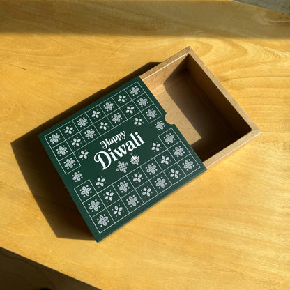 6 X 6 X 2 DIWALI 26 (SC) SLIDE BOX