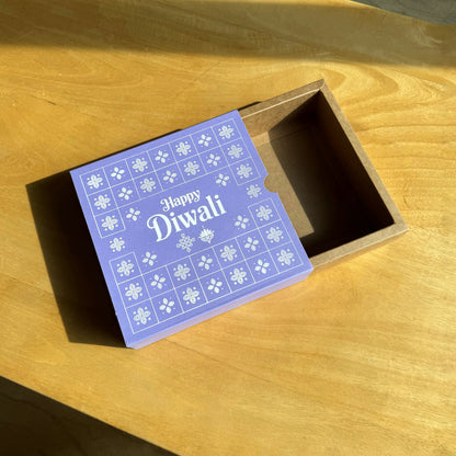6 X 6 X 2 DIWALI 26 (SC) SLIDE BOX