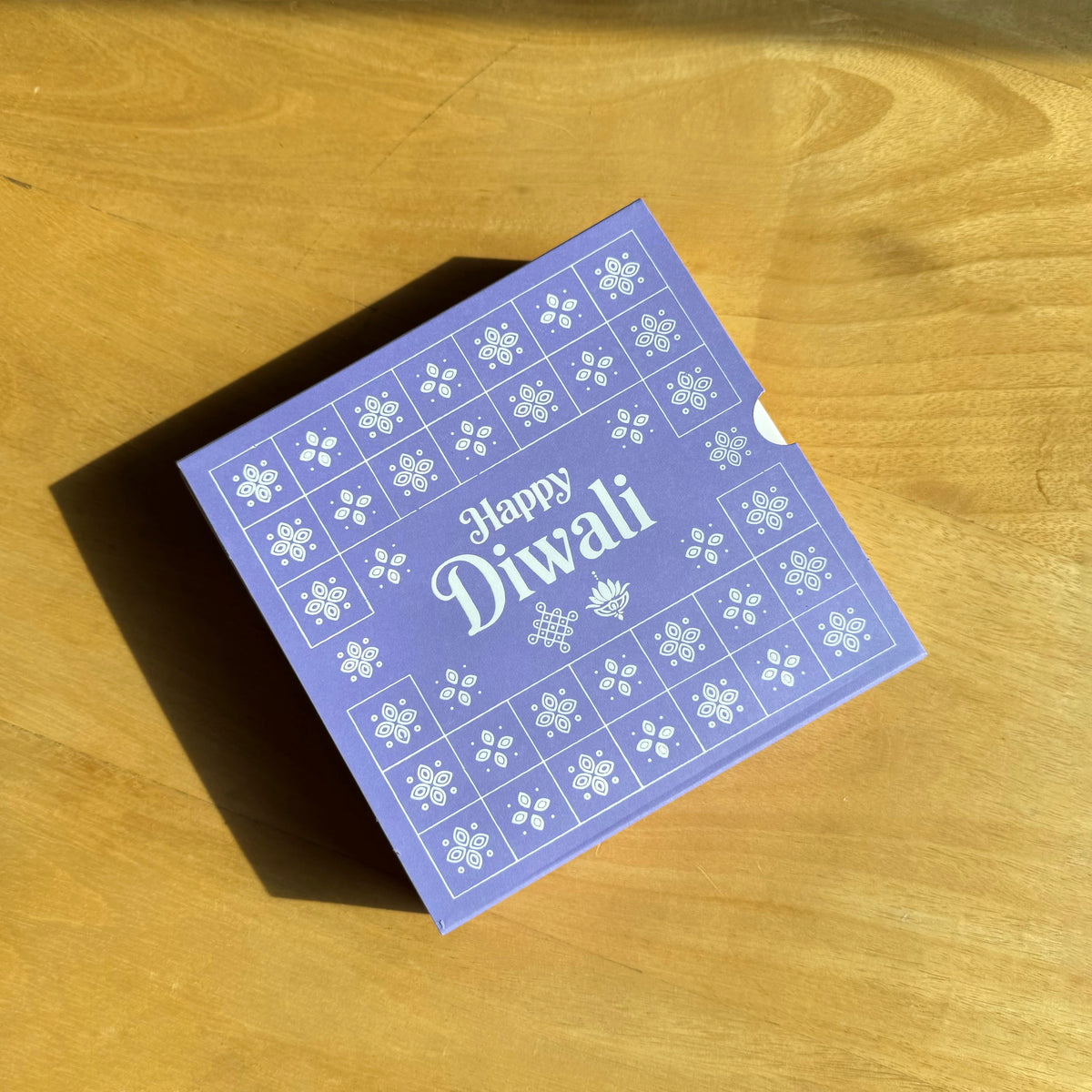 6 X 6 X 2 DIWALI 26 (SC) SLIDE BOX