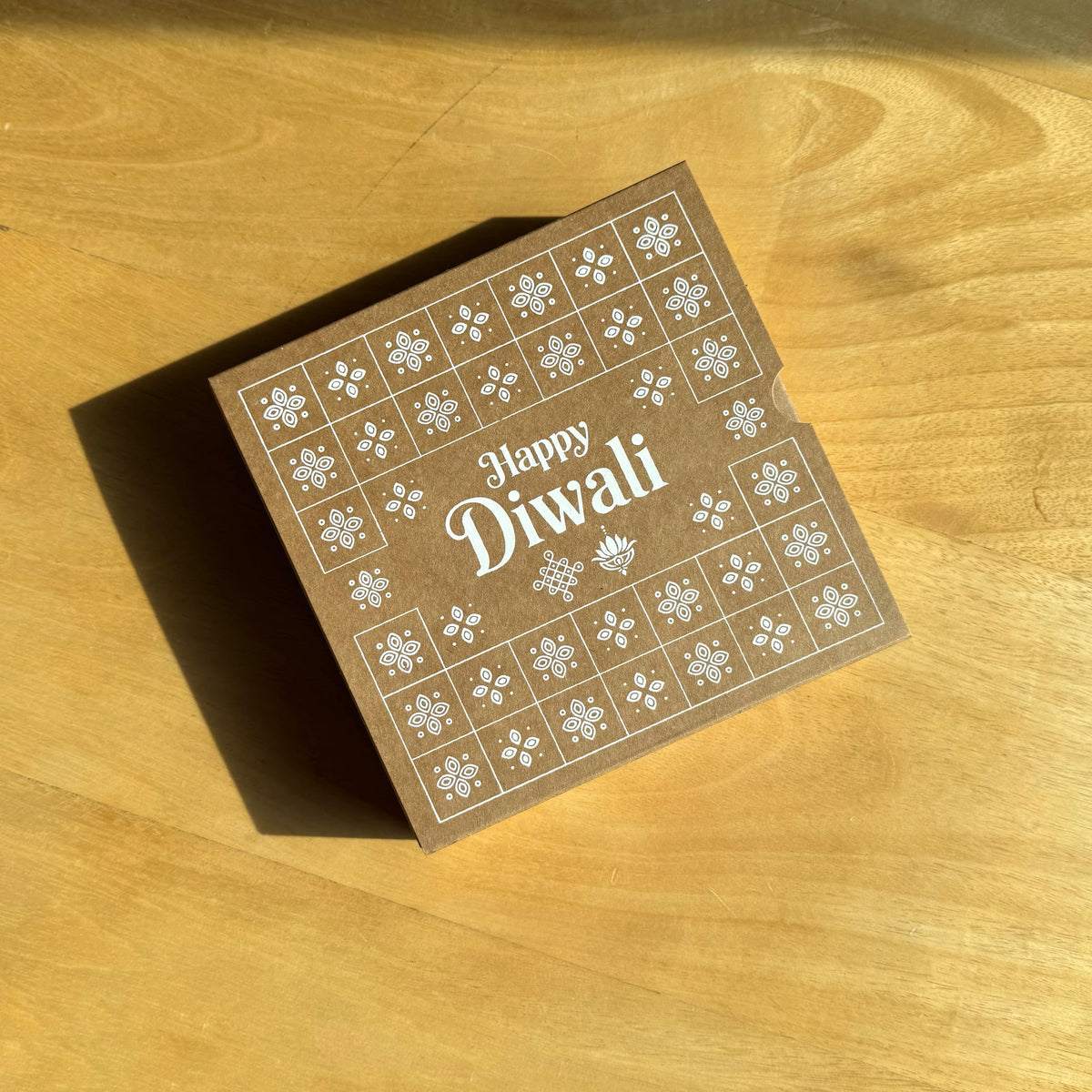 6 X 6 X 2 DIWALI 26 (SC) SLIDE BOX