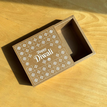 6 X 6 X 2 DIWALI 26 (SC) SLIDE BOX