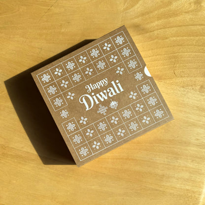 6 X 6 X 2 DIWALI 26 (SC) SLIDE BOX