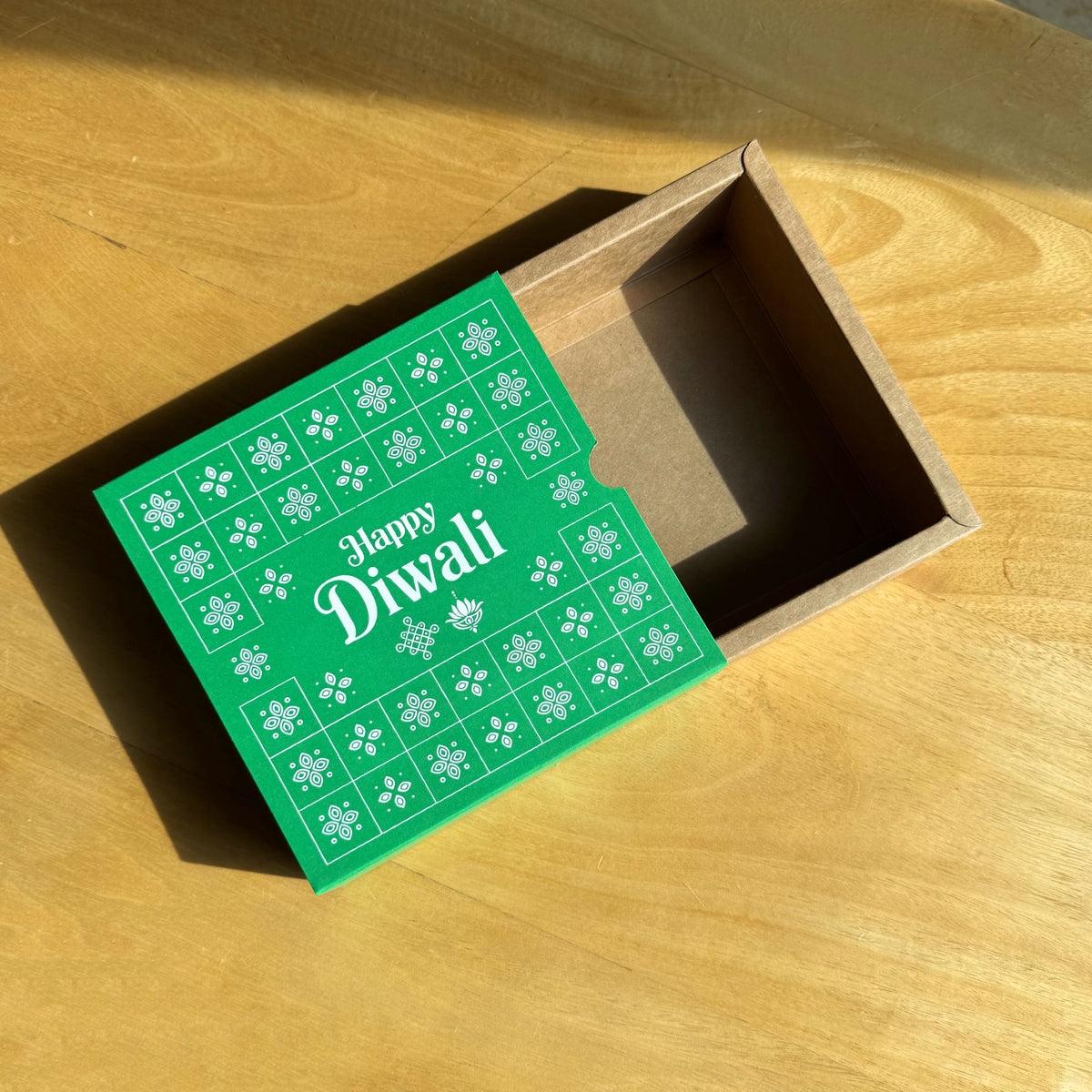 6 X 6 X 2 DIWALI 26 (SC) SLIDE BOX