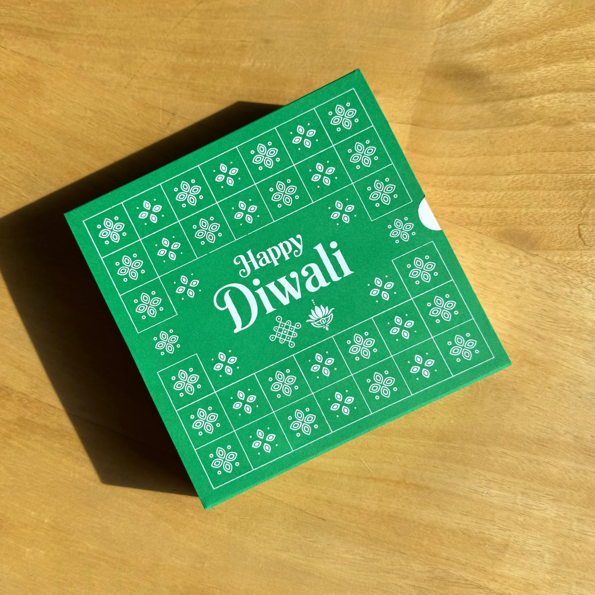 6 X 6 X 2 DIWALI 26 (SC) SLIDE BOX