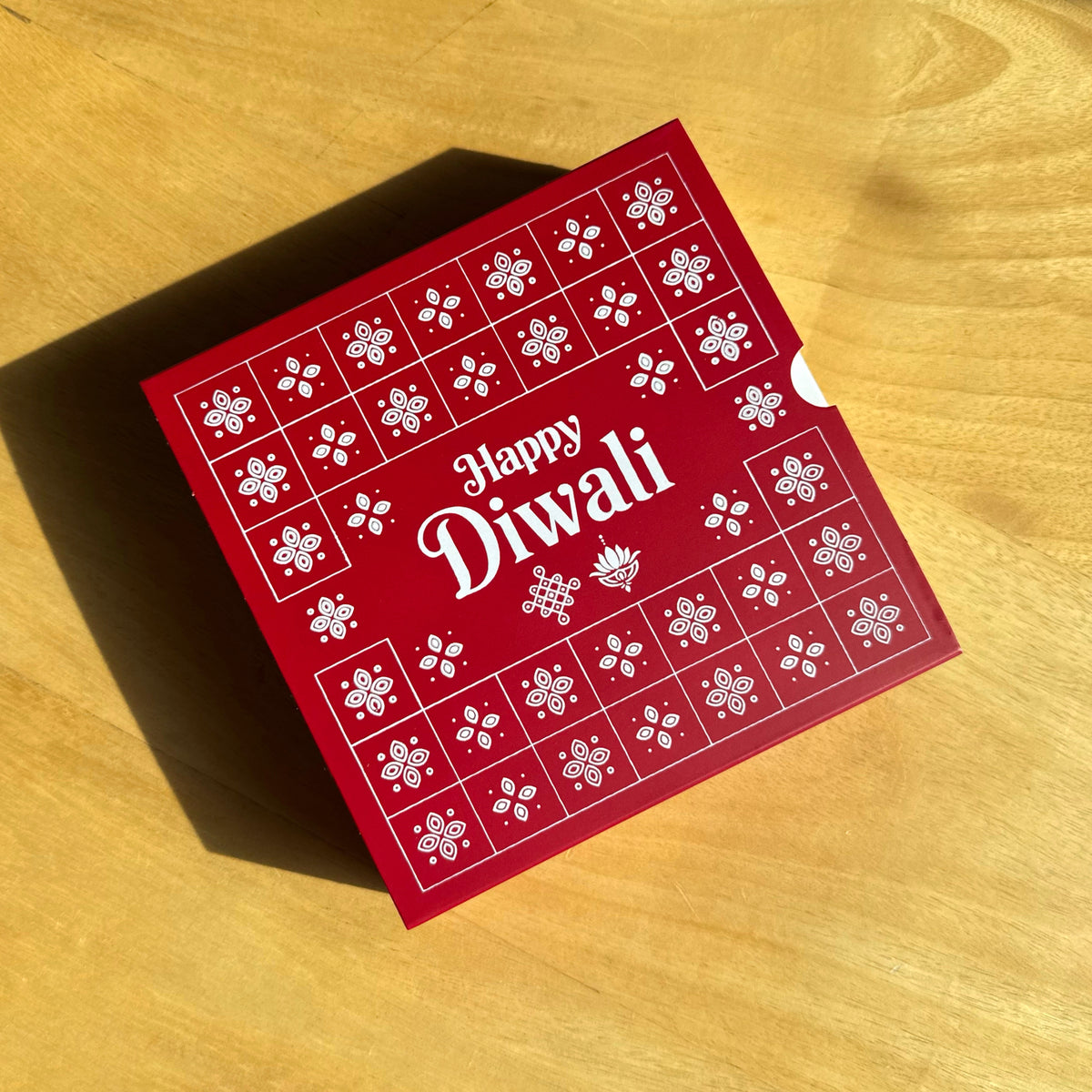 6 X 6 X 2 DIWALI 26 (SC) SLIDE BOX