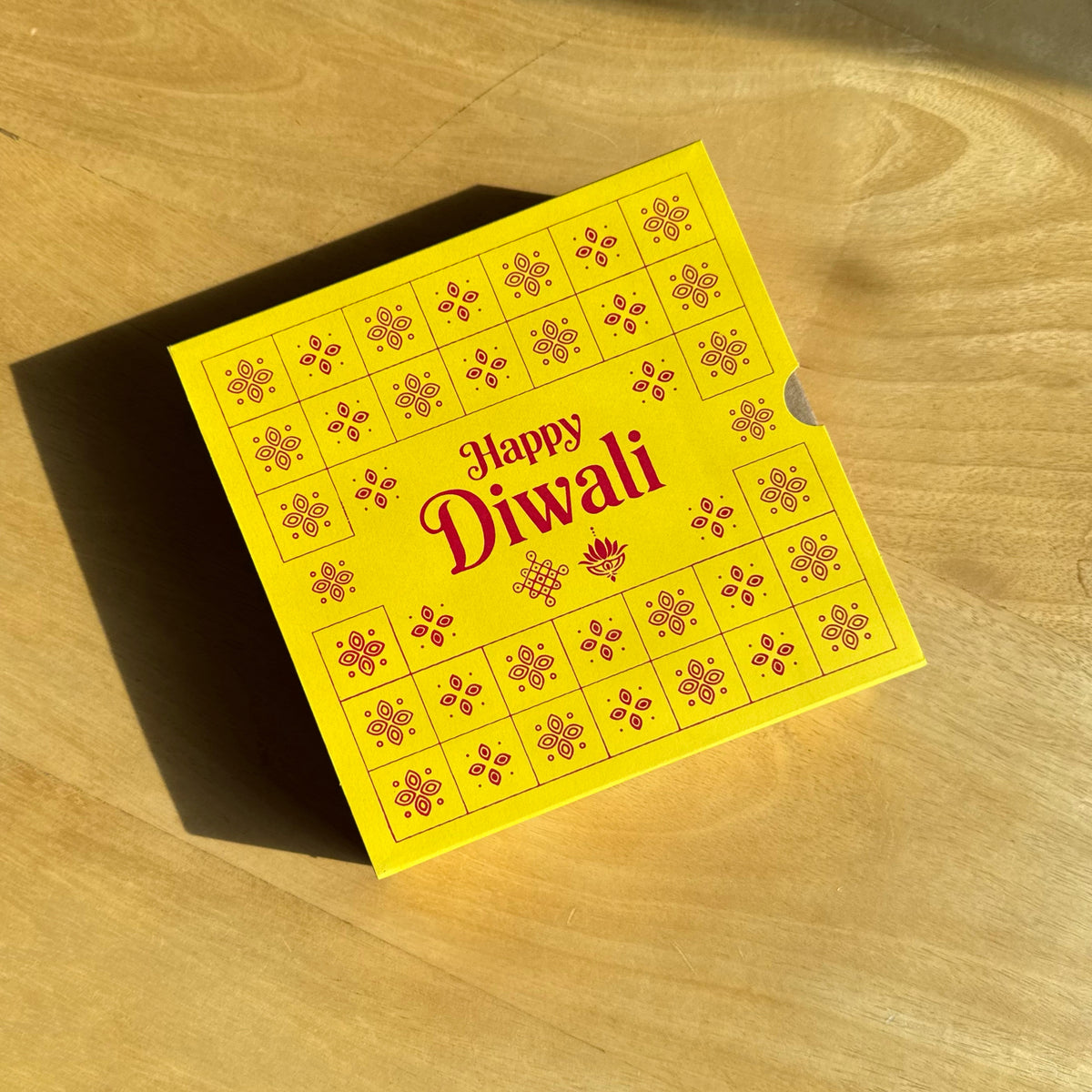 6 X 6 X 2 DIWALI 26 (SC) SLIDE BOX