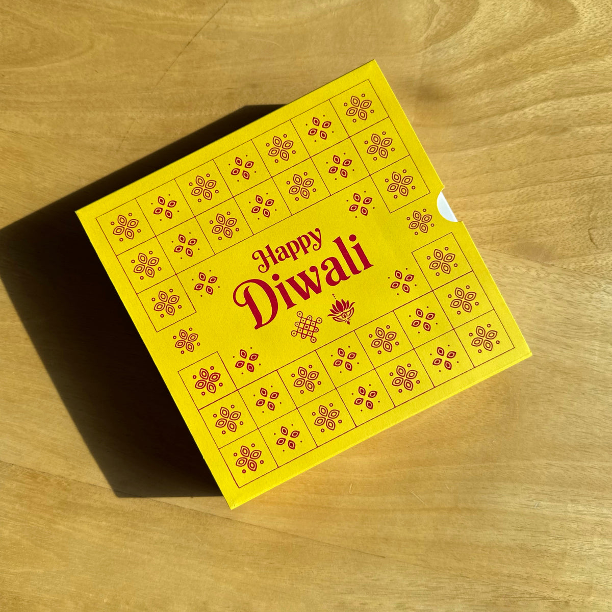 6 X 6 X 2 DIWALI 26 (SC) SLIDE BOX