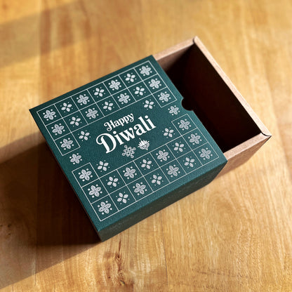 6 X 6 X 3.25 DIWALI 26 (SC) SLIDE BOX
