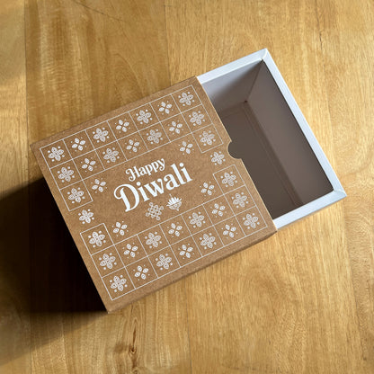 6 X 6 X 3.25 DIWALI 26 (SC) SLIDE BOX