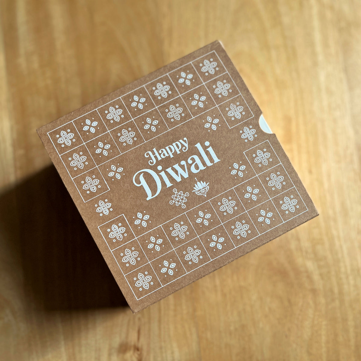 6 X 6 X 3.25 DIWALI 26 (SC) SLIDE BOX