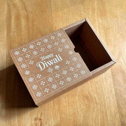 6 X 6 X 3.25 DIWALI 26 (SC) SLIDE BOX