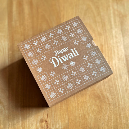 6 X 6 X 3.25 DIWALI 26 (SC) SLIDE BOX