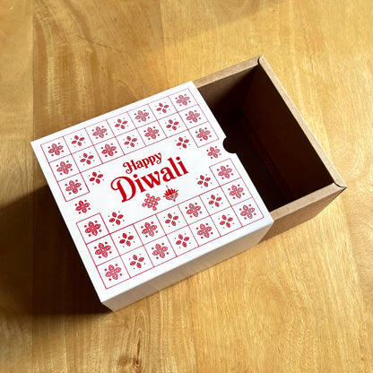 6 X 6 X 3.25 DIWALI 26 (SC) SLIDE BOX