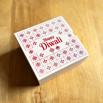 6 X 6 X 3.25 DIWALI 26 (SC) SLIDE BOX