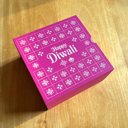 6 X 6 X 3.25 DIWALI 26 (SC) SLIDE BOX