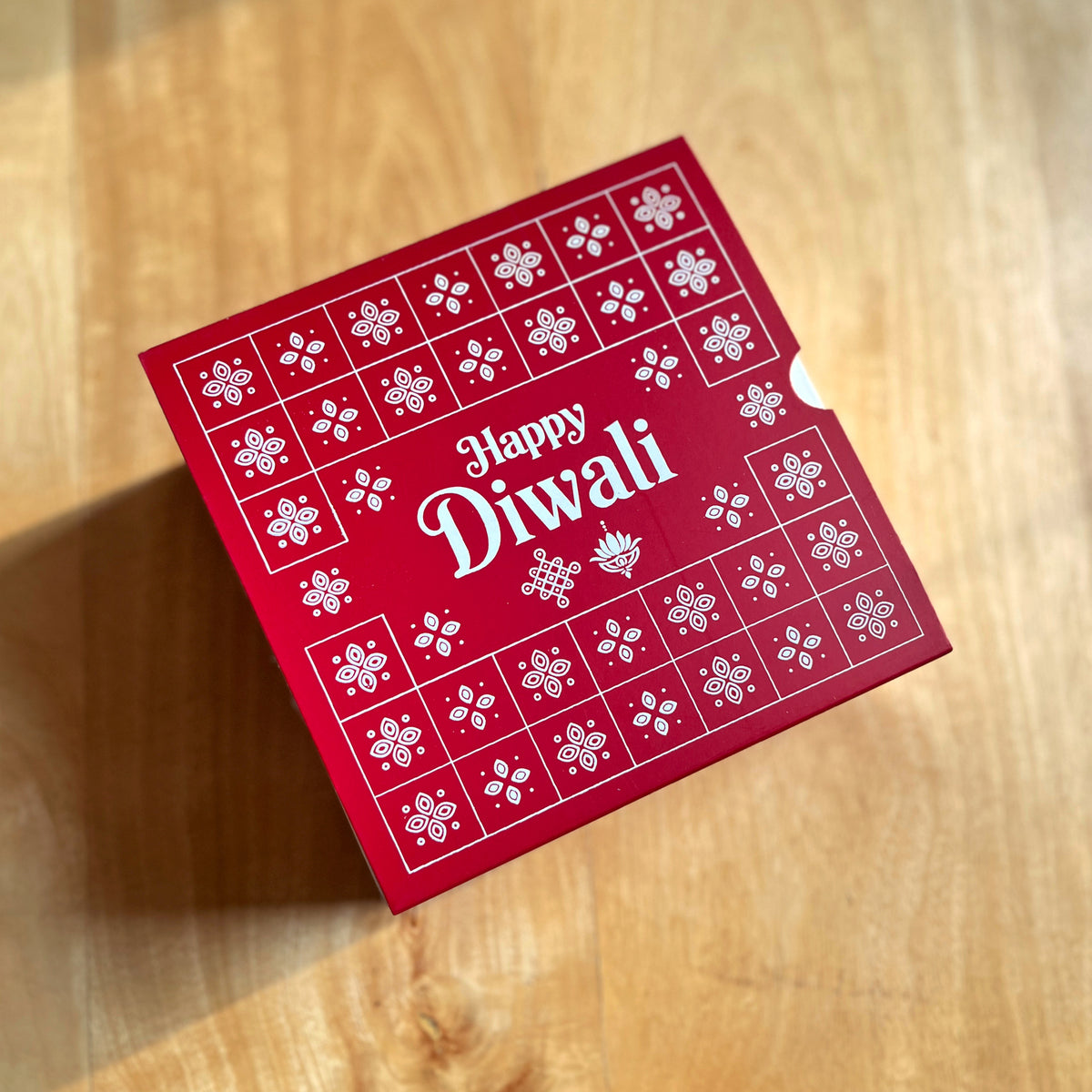 6 X 6 X 3.25 DIWALI 26 (SC) SLIDE BOX