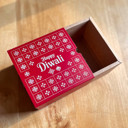 6 X 6 X 3.25 DIWALI 26 (SC) SLIDE BOX